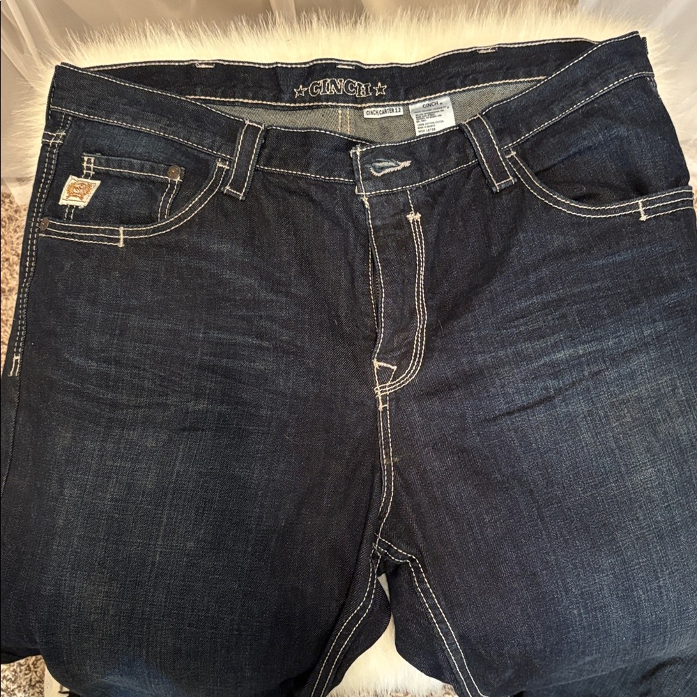 Cinch Deep Indigo Jeans